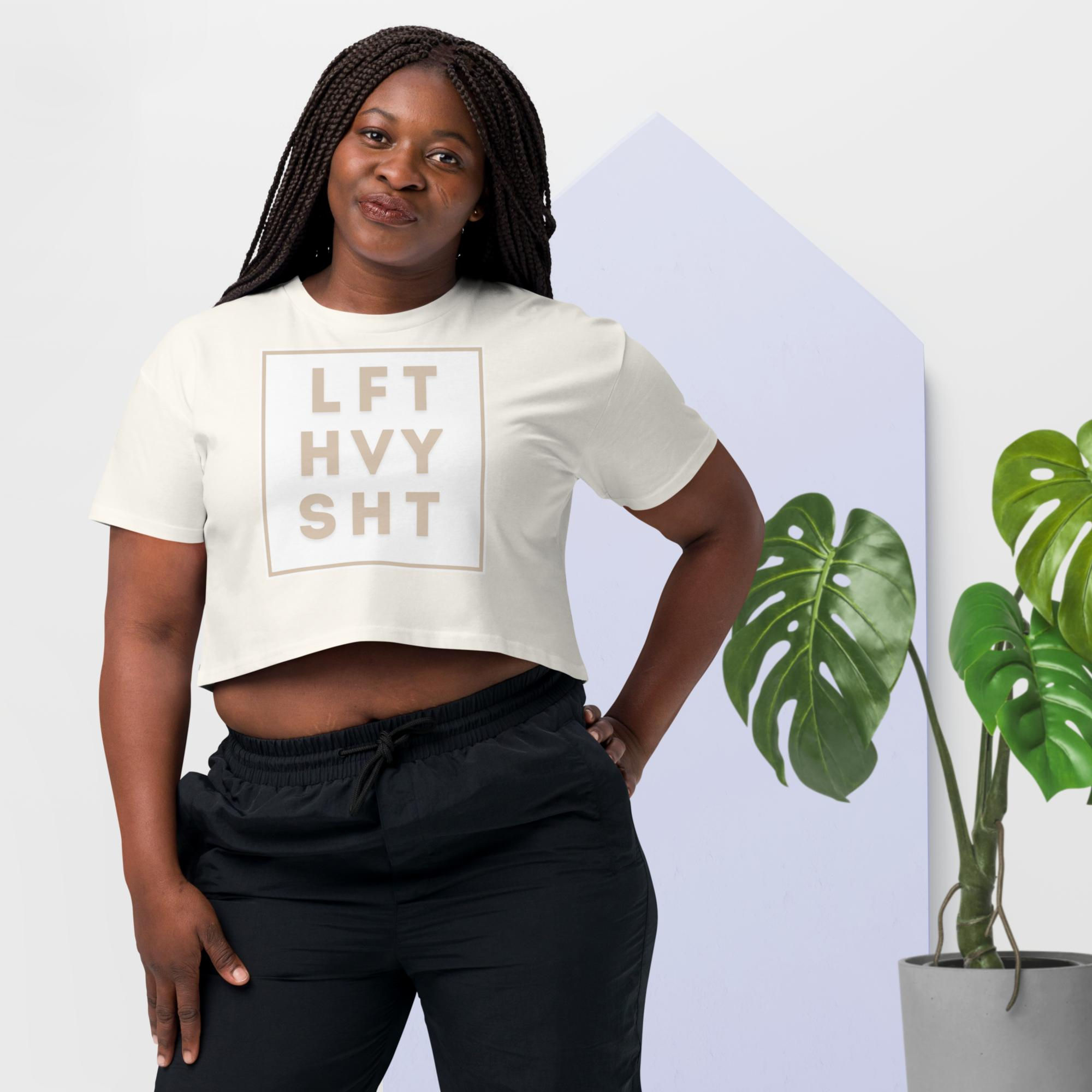 Women’s gym crop top