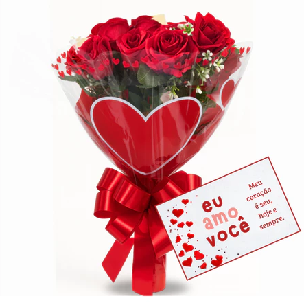 Miniatura: 🌹 ScarletRose™ — Buquê Romântico de Rosas Vermelhas