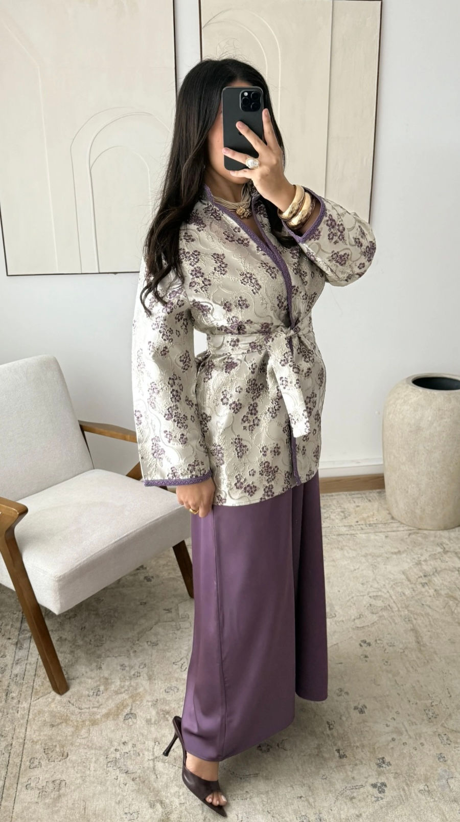 Thumbnail: Elegant & Chic: Two-Piece Brocade Set PRE ORDER
