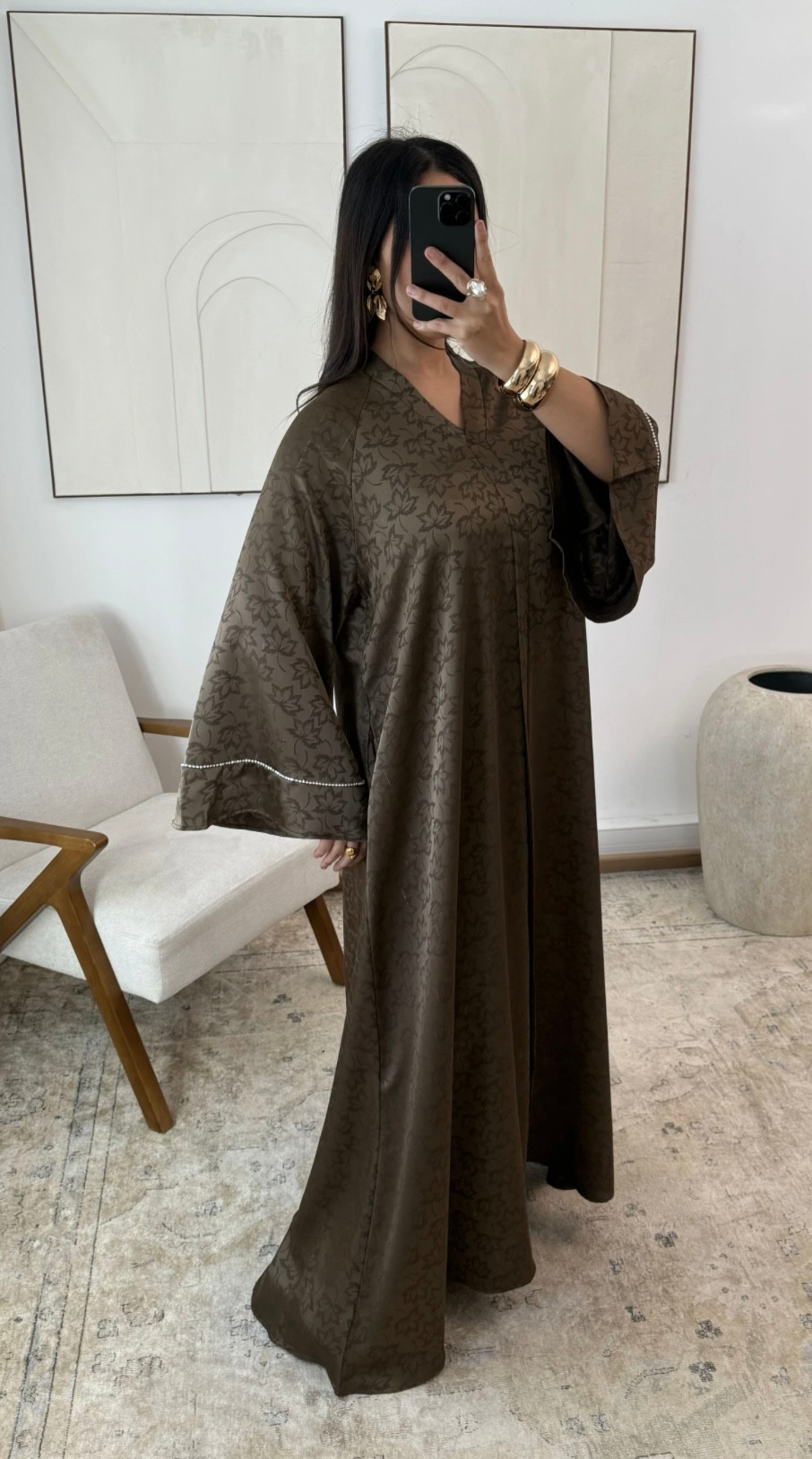 Yasmine abaya dress one-size