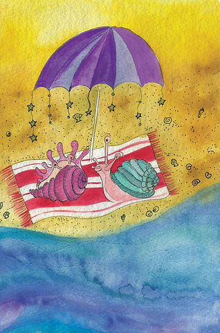 17. Doña Caracola y don Caracol toman el sol.jpg