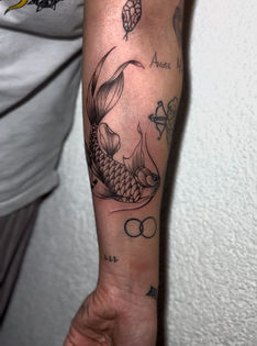 Tattoo, Kurs, Ink, Course, Seminar, Akademie, Academy, fish, khoi
