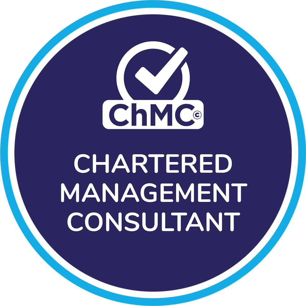 Chartered Management Consultant Badge Logo