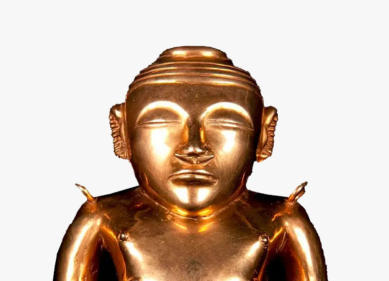 Quimbaya Gold Object Stolen by Spain and nowadays at the Americas Museum in Madrid