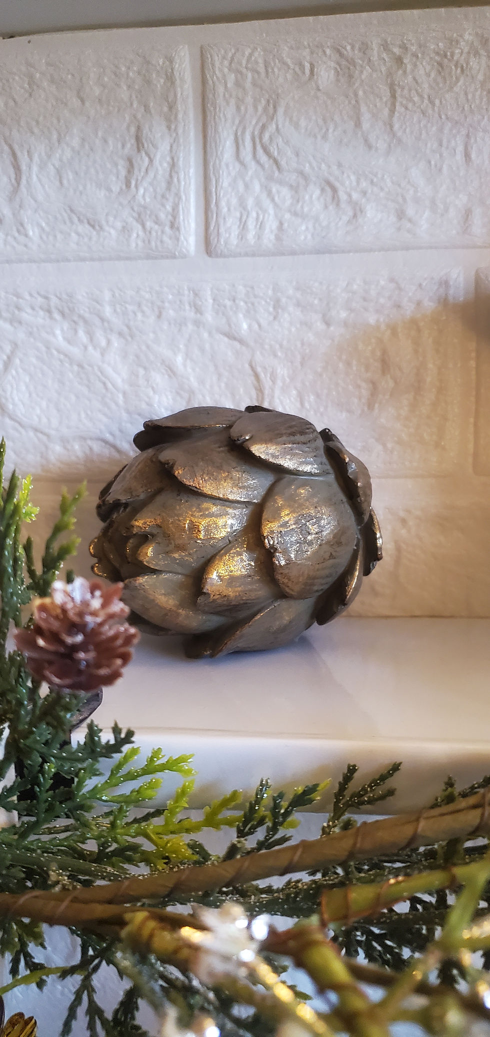 Thumbnail: Antique Bronze Artichoke