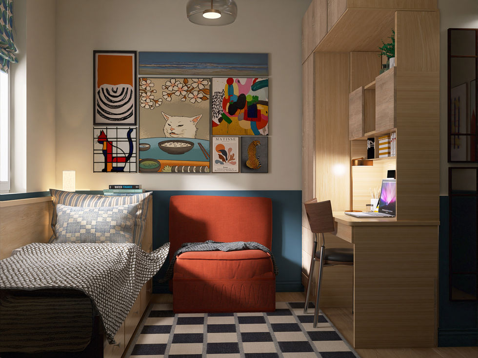 Smart Teenage Bedroom
