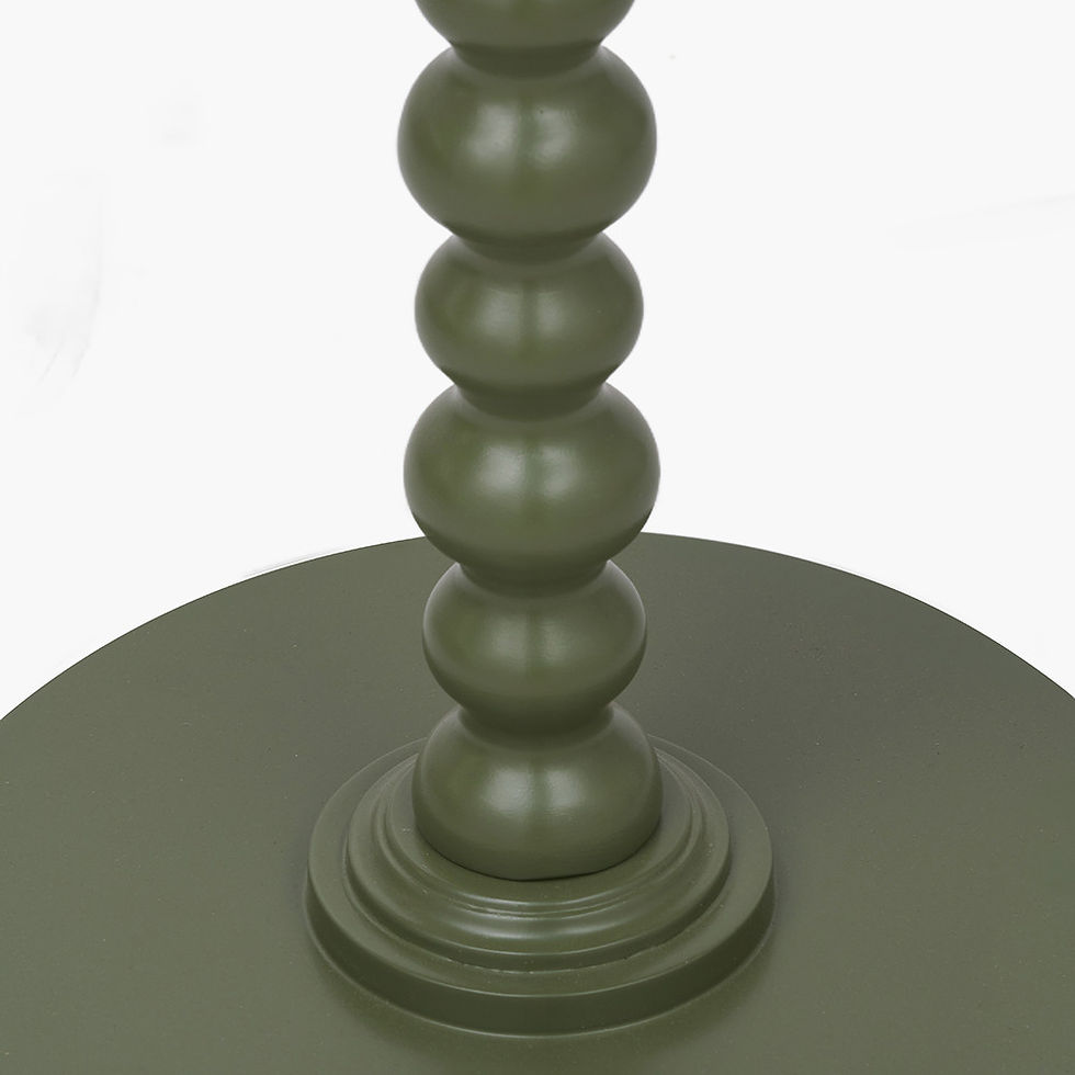 Thumbnail: Margot Olive Wood Bobble Side Table