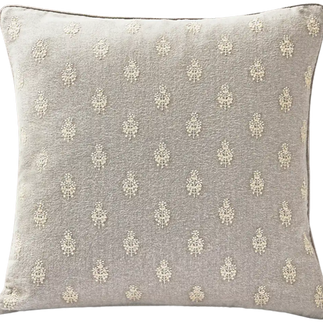 Dorma Purity Carro Embroidered Cushion