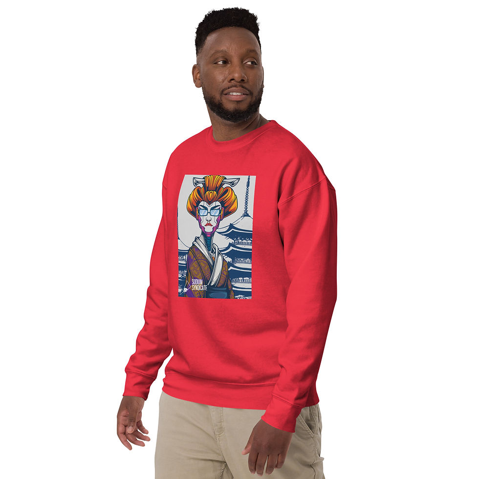 Thumbnail: NEON GEISHA Unisex Premium Sweatshirt