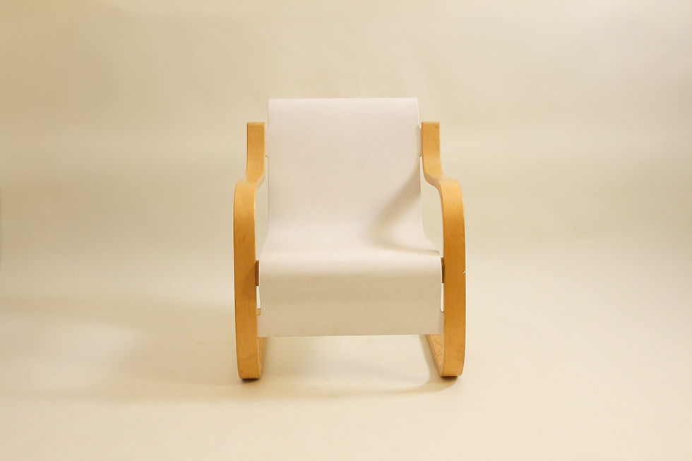 Miniature : Fauteuil FA012. ALVAR AALTO