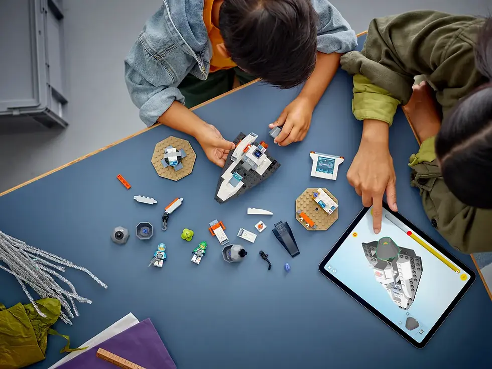 Miniatura: Ludogo Lego city 60429 Navetta spaziale e scoperta di asteroidi