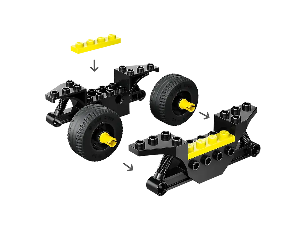 Miniatura: Ludogo Lego City 60410 Motocicletta dei pompieri