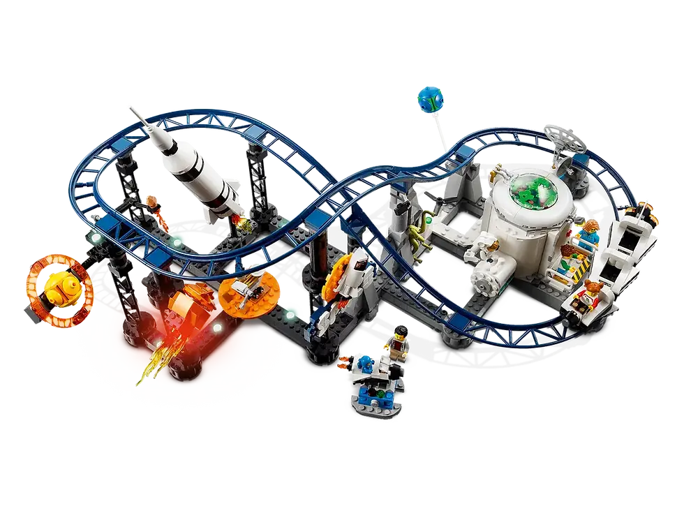 Miniatura: Ludogo costruzioni Lego creator 31142 Montagne Russe spaziali