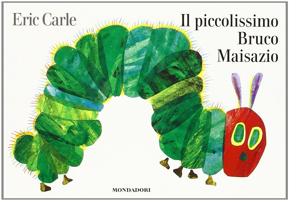 Ludogo libri illustrati per bambini Il piccolissimo bruco Maisazio di Eric Carle