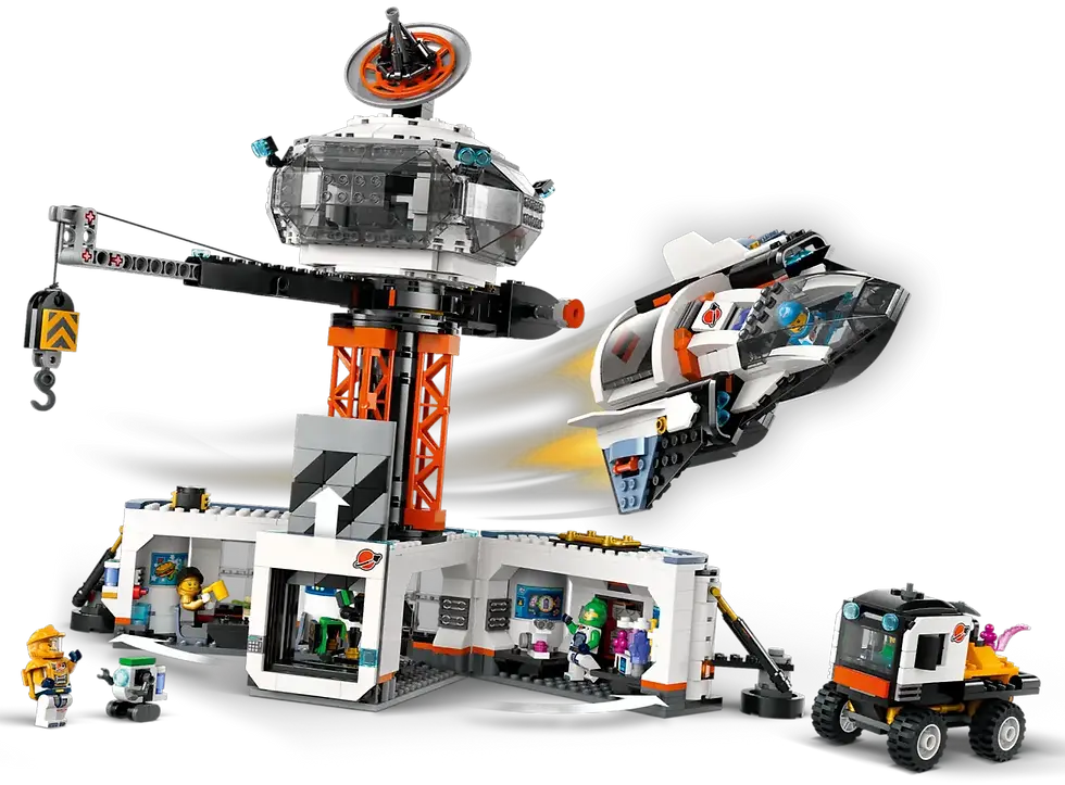 Miniatura: Ludogo costruzioni Lego City 60434 Base spaziale e piattaforma di lancio