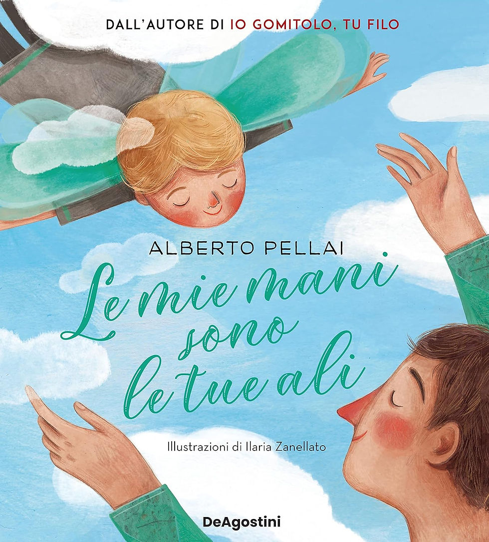 Ludogo libri illustrati per bambini Le mie mani sono le tue ali di Alberto Pellai