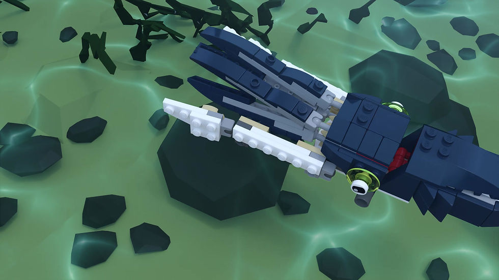 Miniatura: Ludogo costruzioni Lego creator 31088 Creature degli abissi