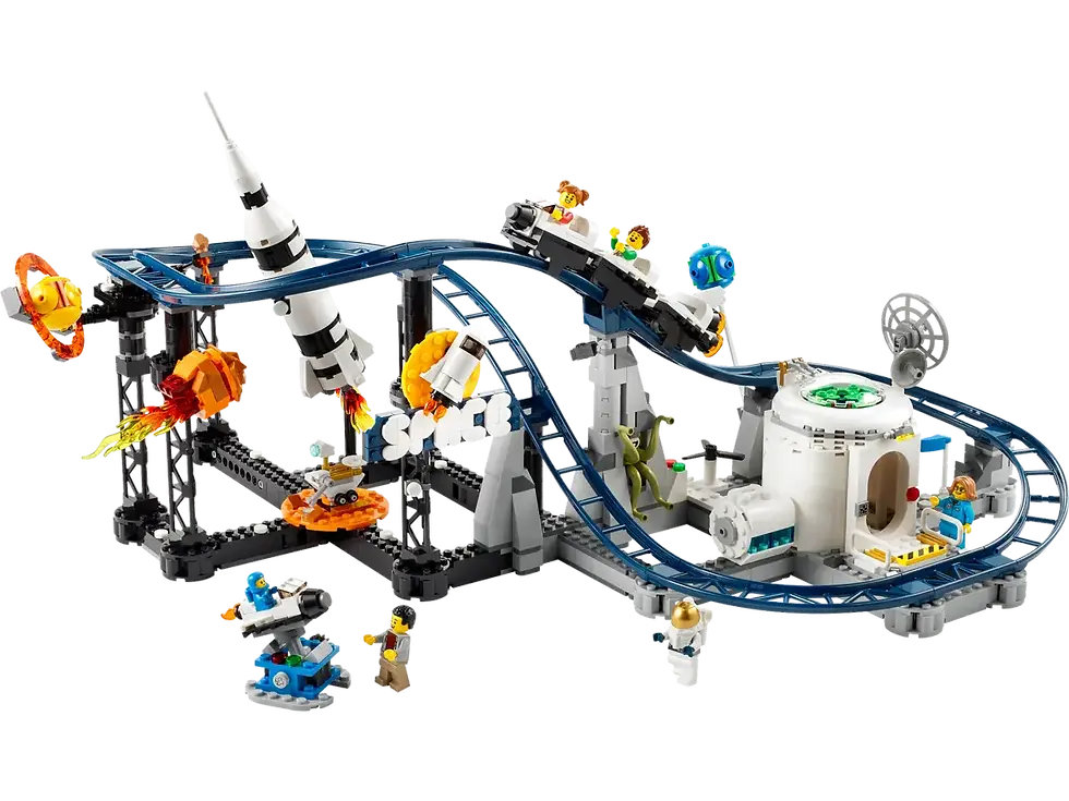 Miniatura: Ludogo costruzioni Lego creator 31142 Montagne Russe spaziali
