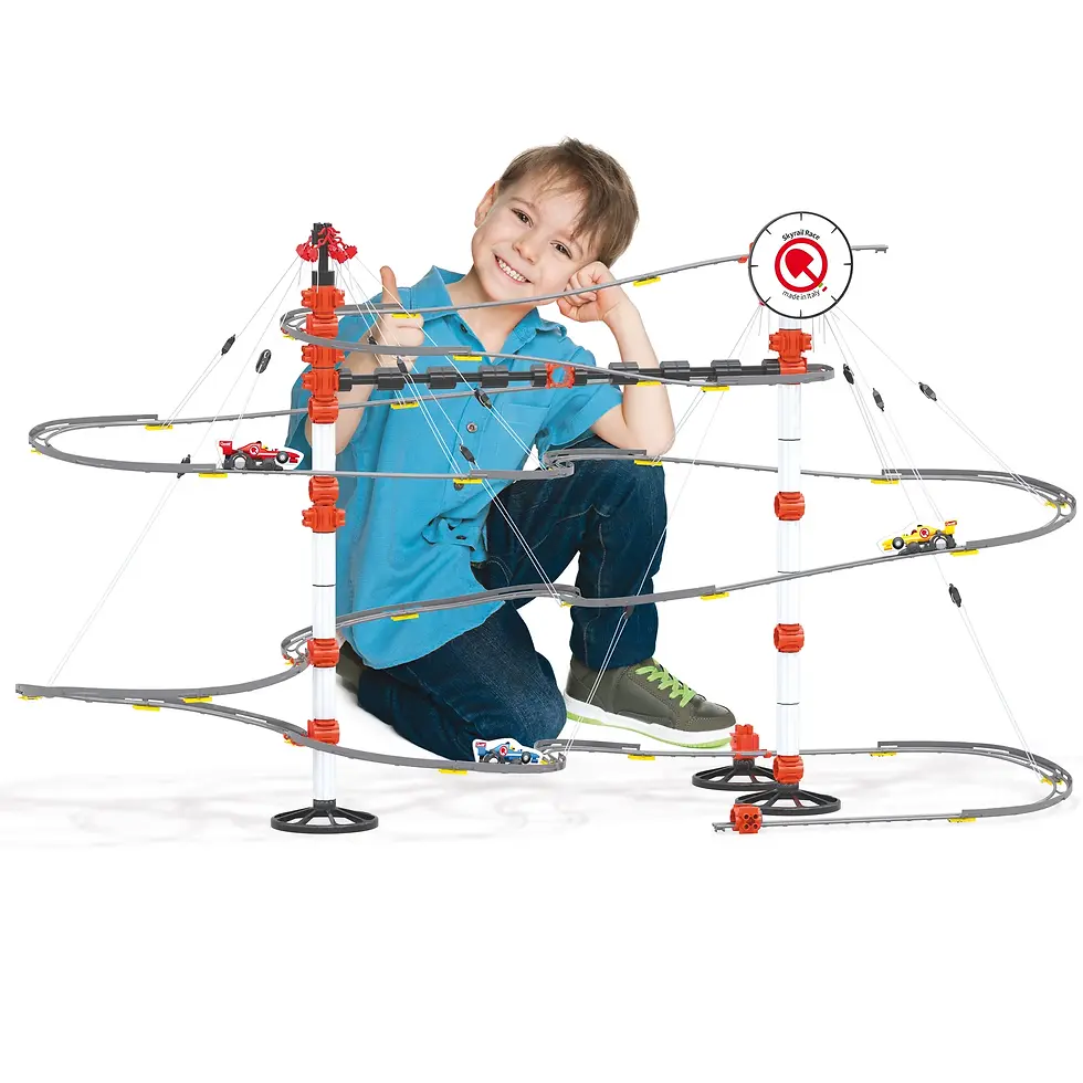 Miniatura: Ludogo Quercetti Skyrail Race pista di biglie