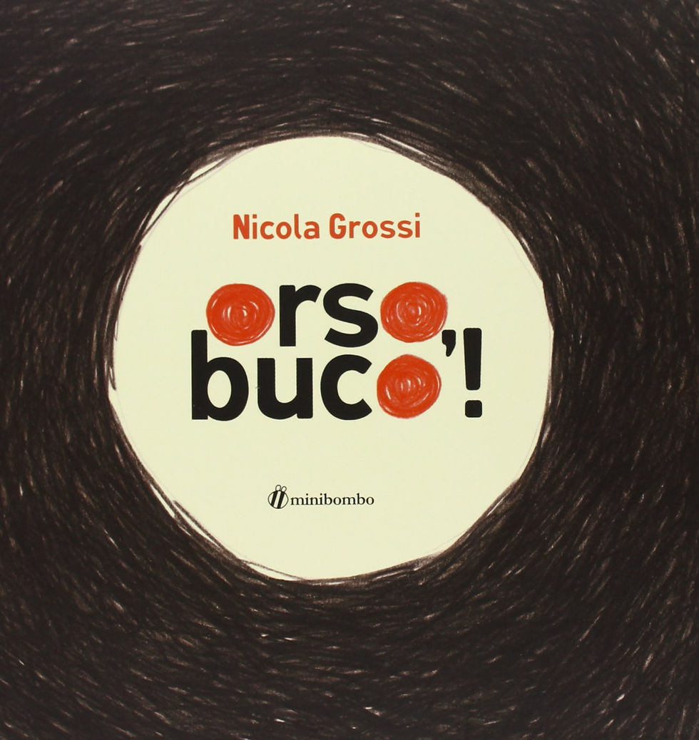 Ludogo libri illustrati per bambini Orso, buco! di Nicola Grossi minibombo casa editrice
