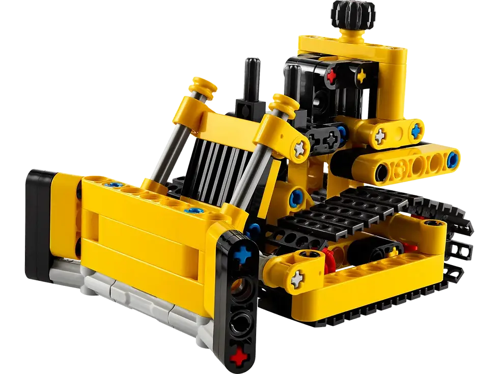 Miniatura: Ludogo costruzioni Lego Technic 42163 Bulldozer da cantiere