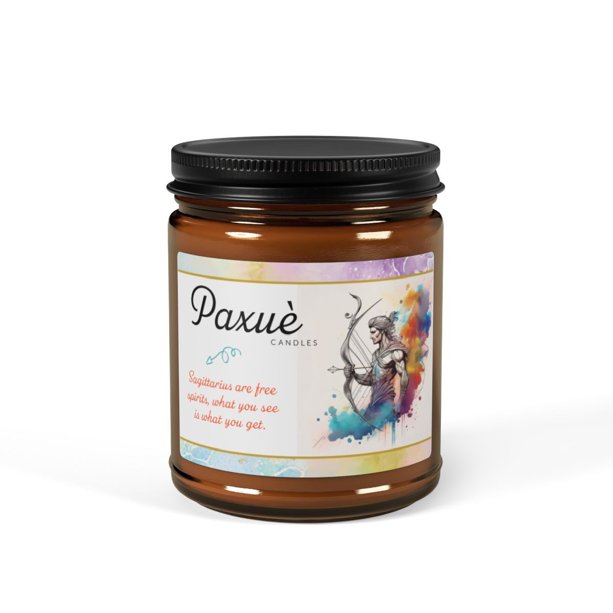 Scented Soy Candle " Oceanic Mist" - Spirited Sagittarius