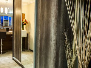 A MODERN BUILT IN CUPBOARD DESIGN WITH THAT EXTRA PEACE OF MIND...