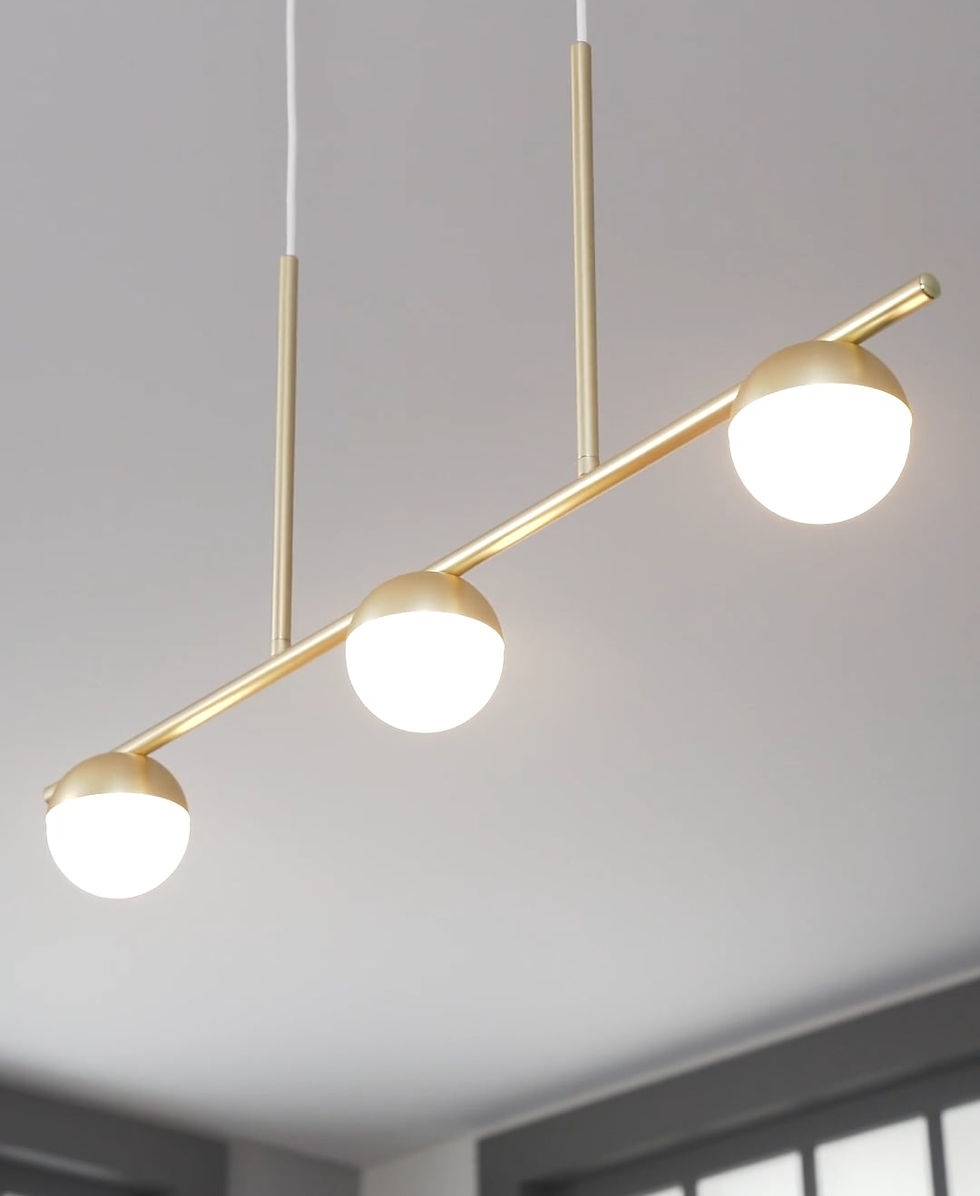Thumbnail: Contina 3-Spot Pendant Brass