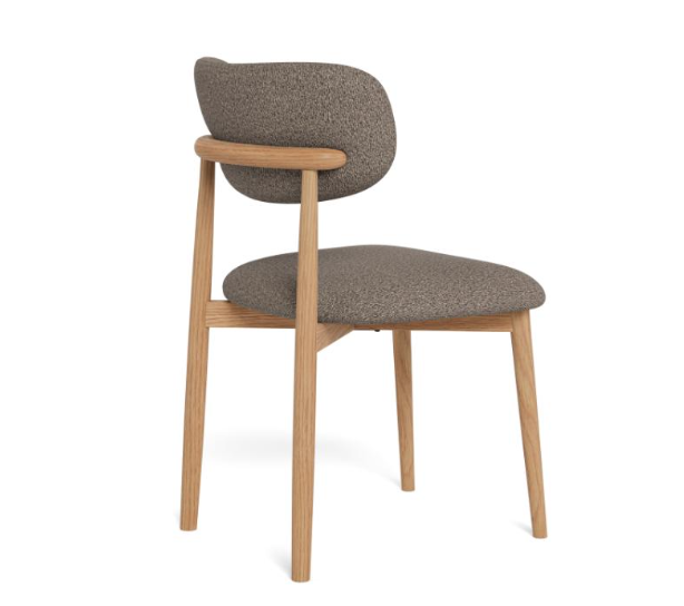 Thumbnail: Absalon Dining Chair Taupe Cona