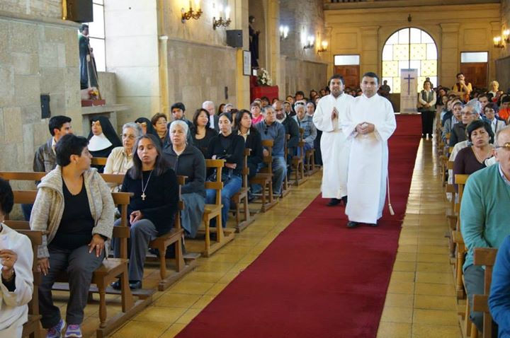 Ingreso del seminarista revestido
