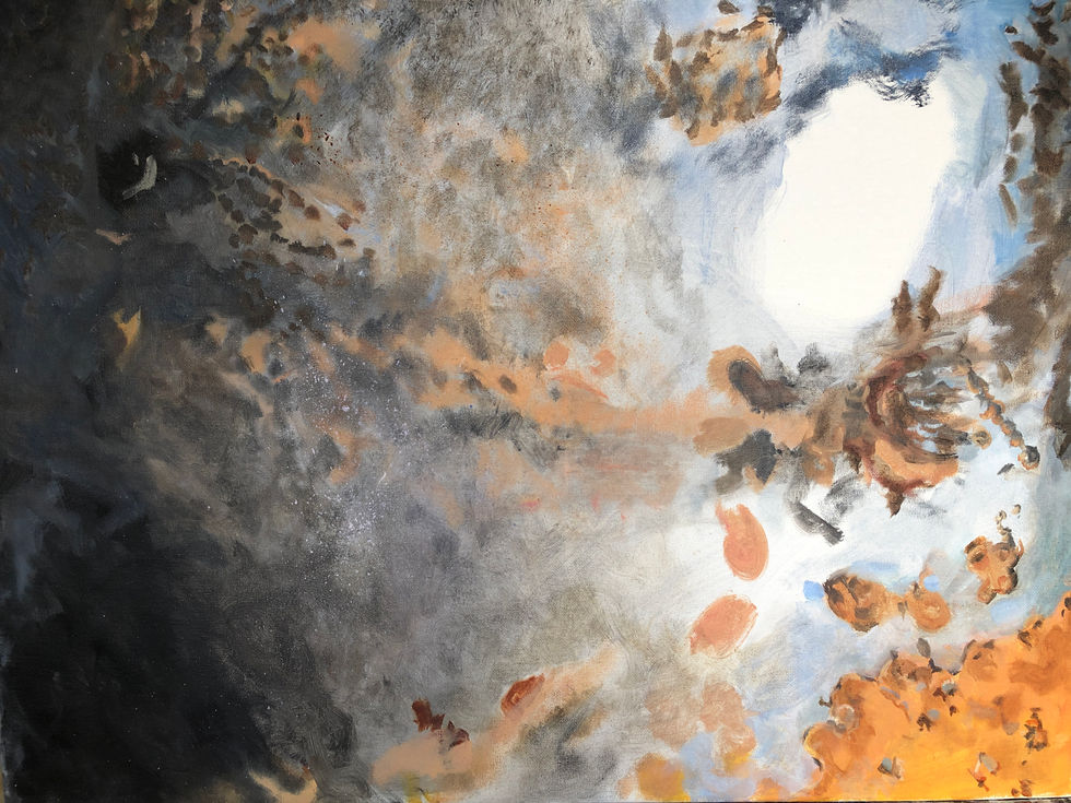 Rust, 2022, oil on canvas, 18" x 24". Price: 250.00