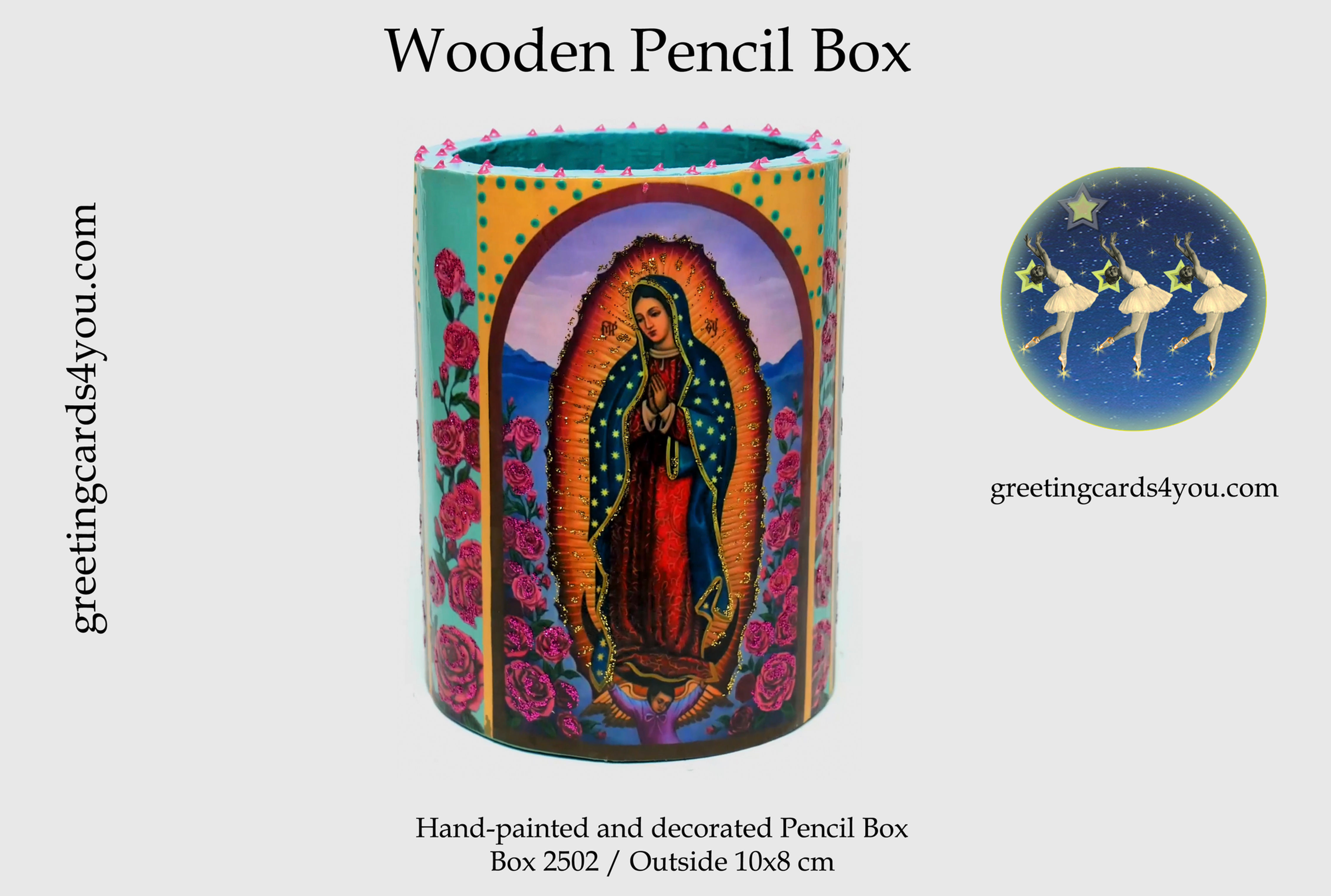 Wooden Pencil Box - 2502