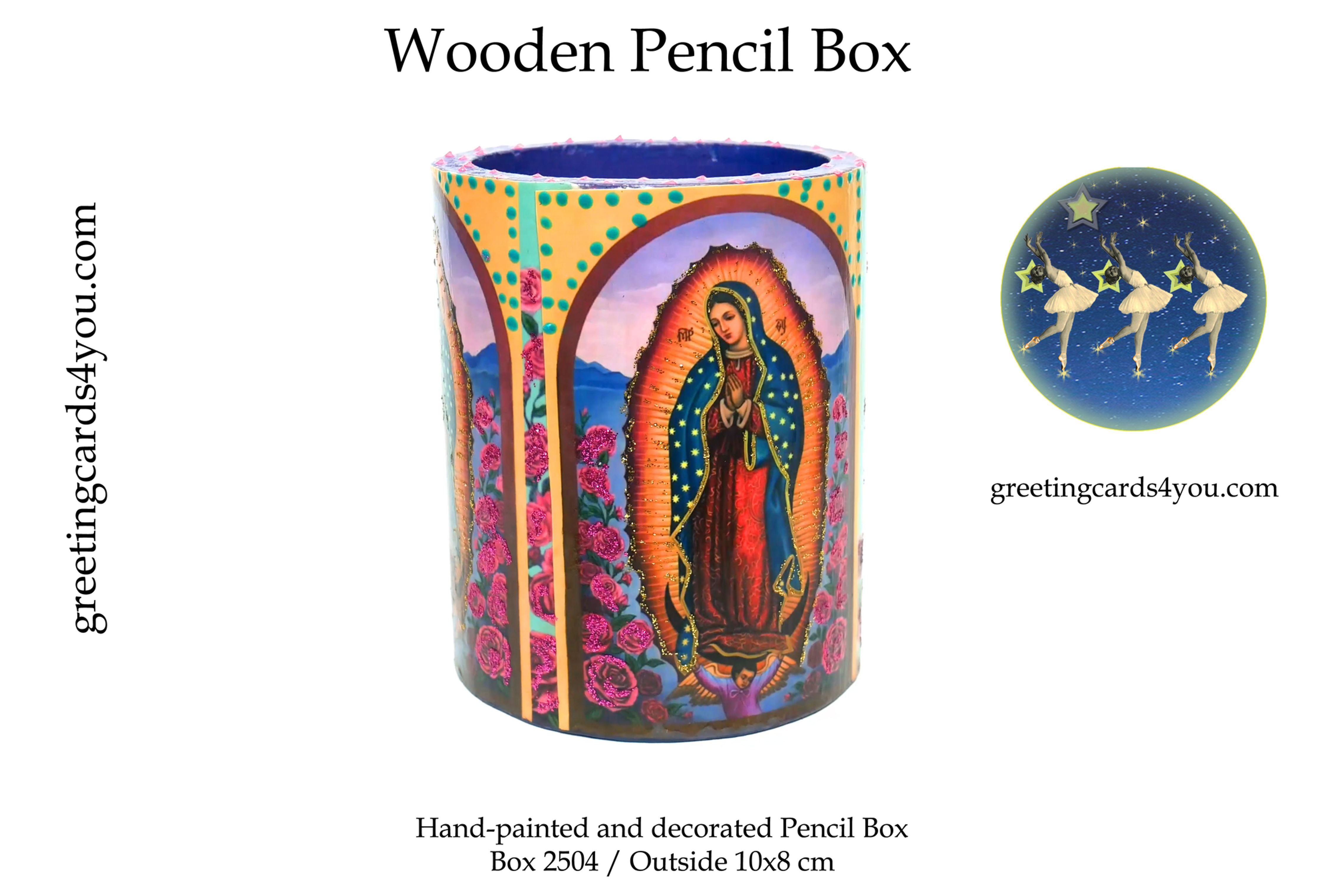 Wooden Pencil Box - 2504