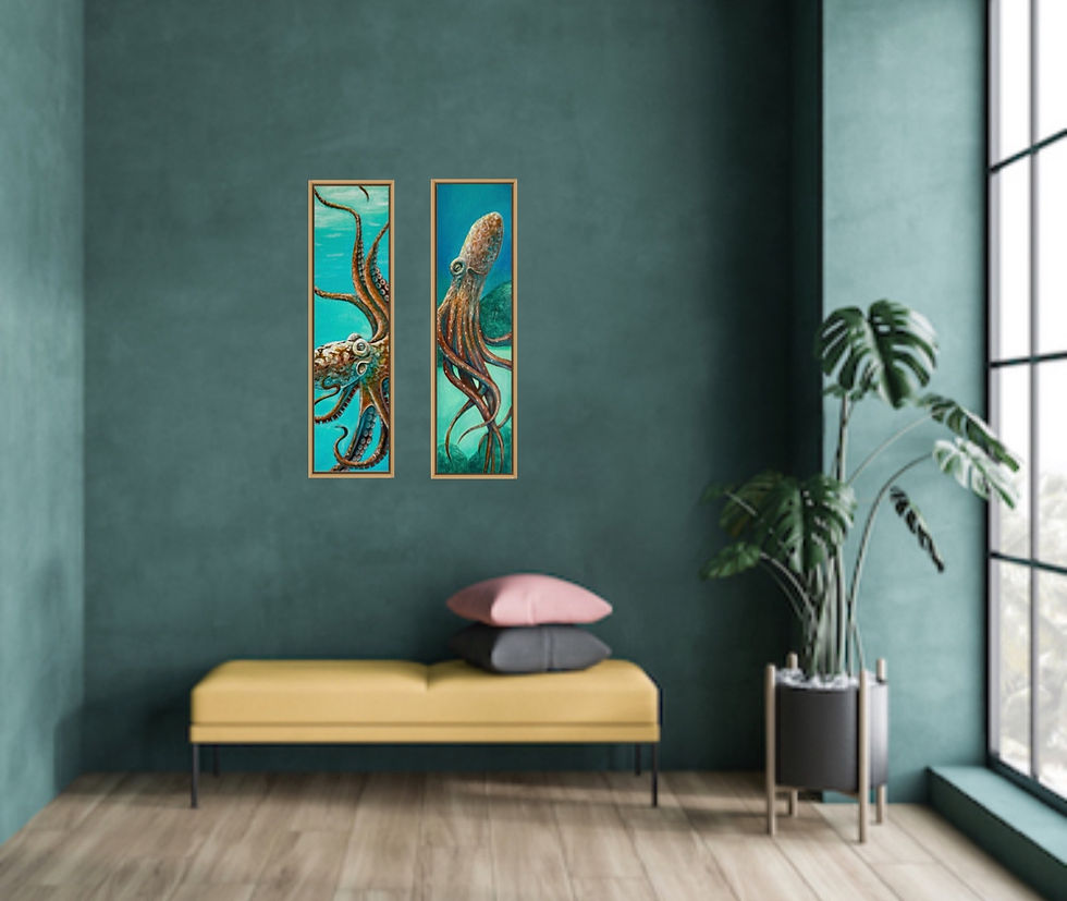 Thumbnail: Canvas Print, "Sea Smiles"  (FREE SHIPPING!)