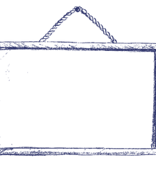 Esboçado Quadro de Avisos