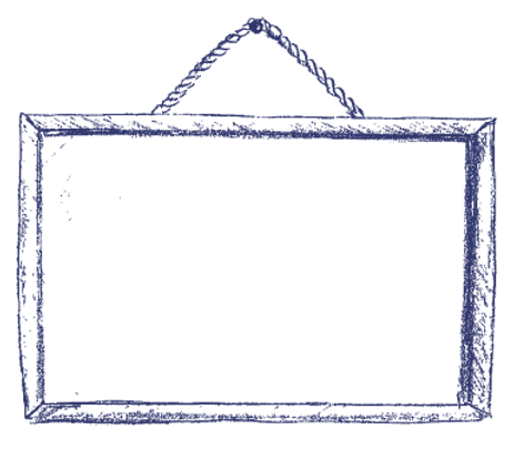 Sketched Notice Board