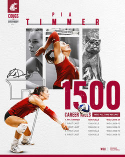 Pia Timmer Stats – Social Media