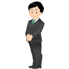 代表行政書士のイラスト