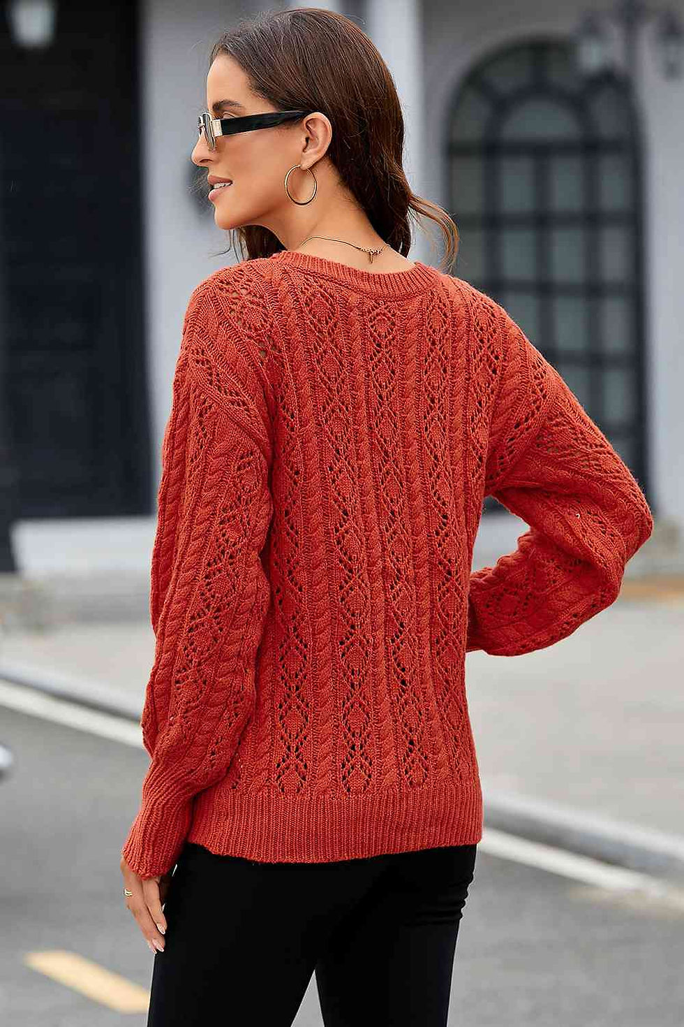 Miniatura: Camille Cable-Knit Sweater-