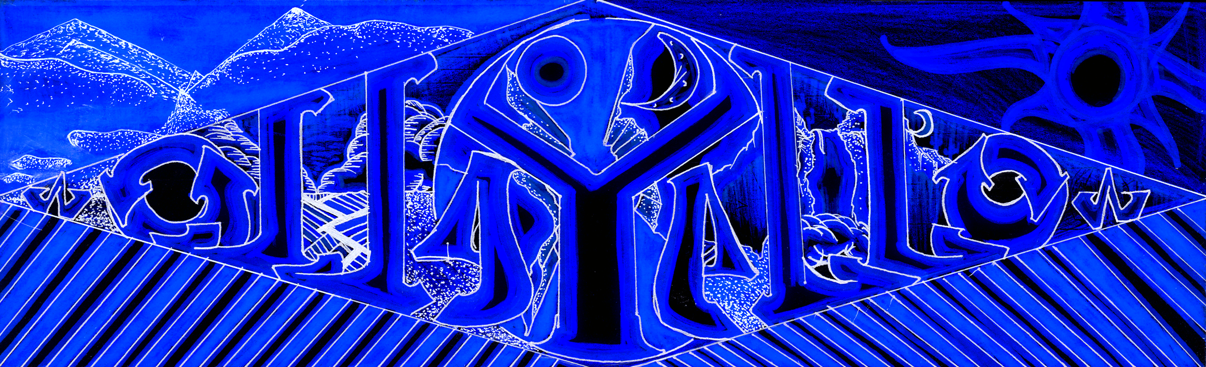 YELLOW B.L.S.V. MASTERPIECE ON CANVAS