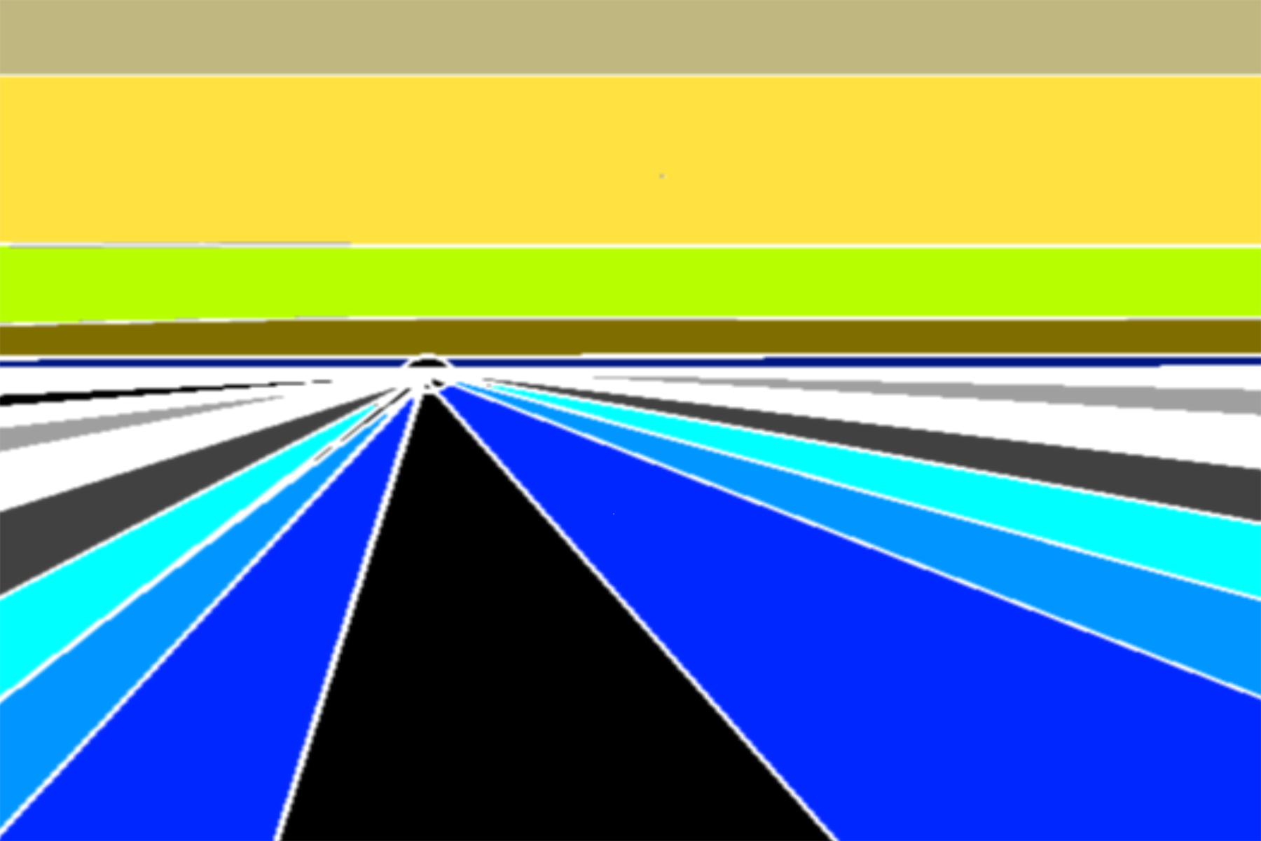 BLAZING SUNRISE B.L.S.V. MASTERPIECE ON CANVAS