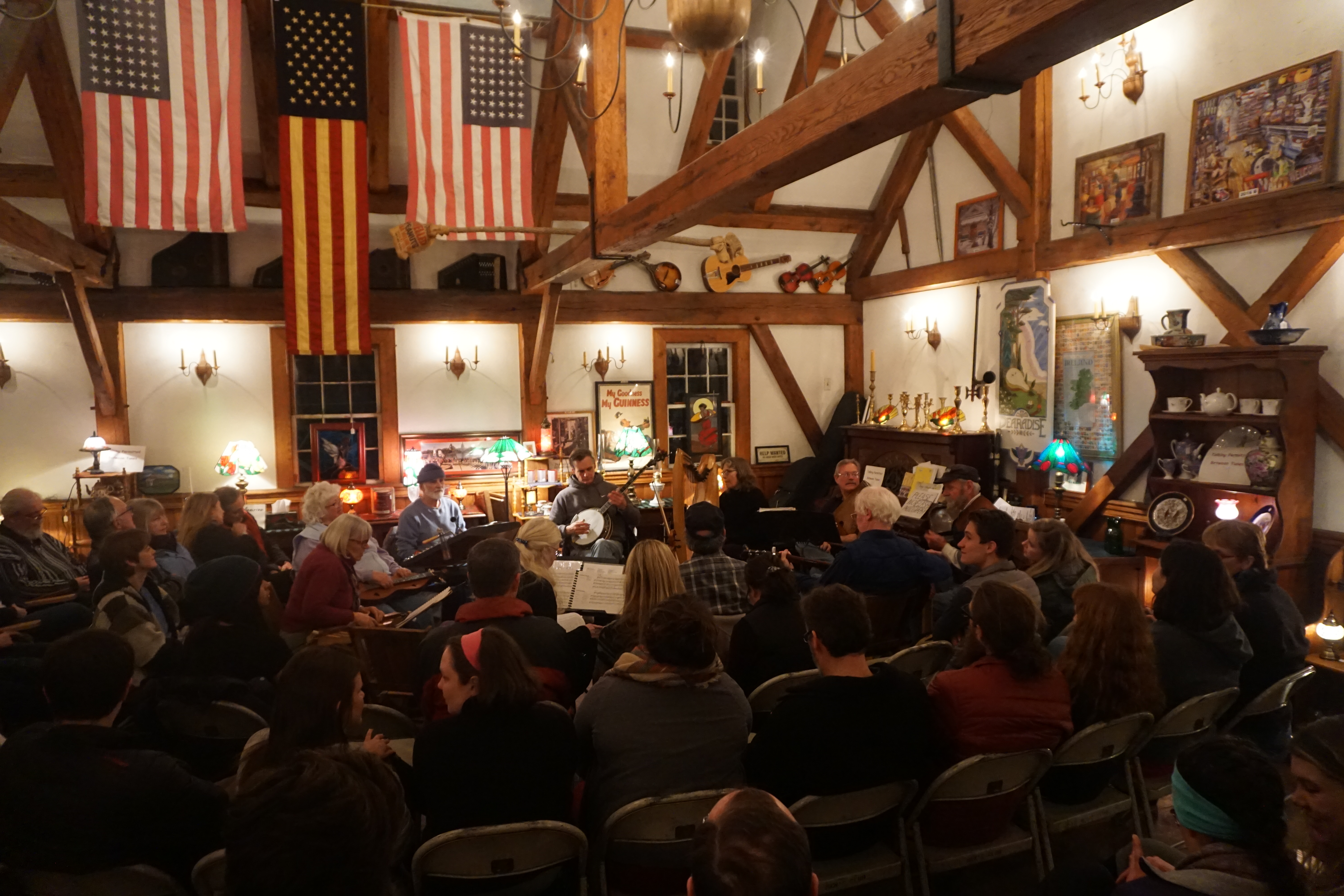 Celtic music circle in West Virginia