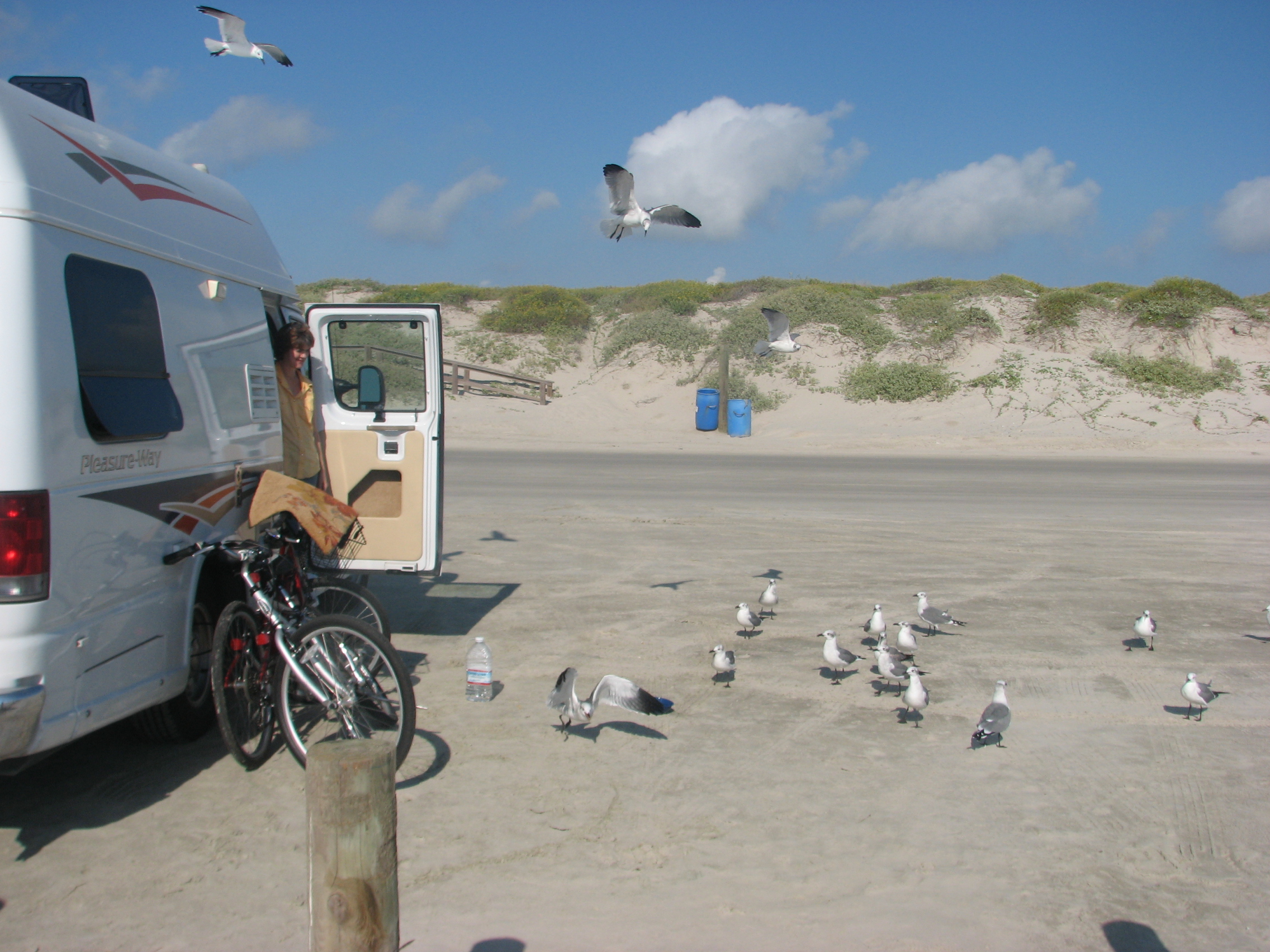 Breakfast on the beach