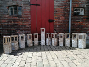 Wir bauen Holzlaternen