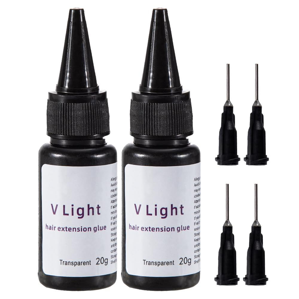 V Light Hair Extensions Glue UV Hair Extensions Glue,UV Glue for V-Light Hair Ex