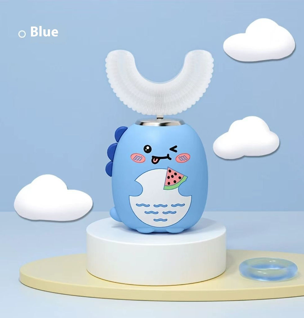 Thumbnail: Kids U-Shaped Ultrasonic Electric Toothbrush