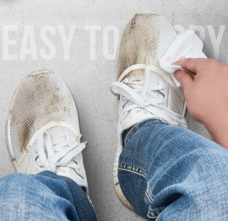 Thumbnail: TB535 White Shoe Cleaning Wipes - 30 Pieces