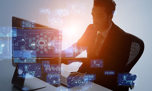 Trainee creating a no-code application for their business through Veno Training.