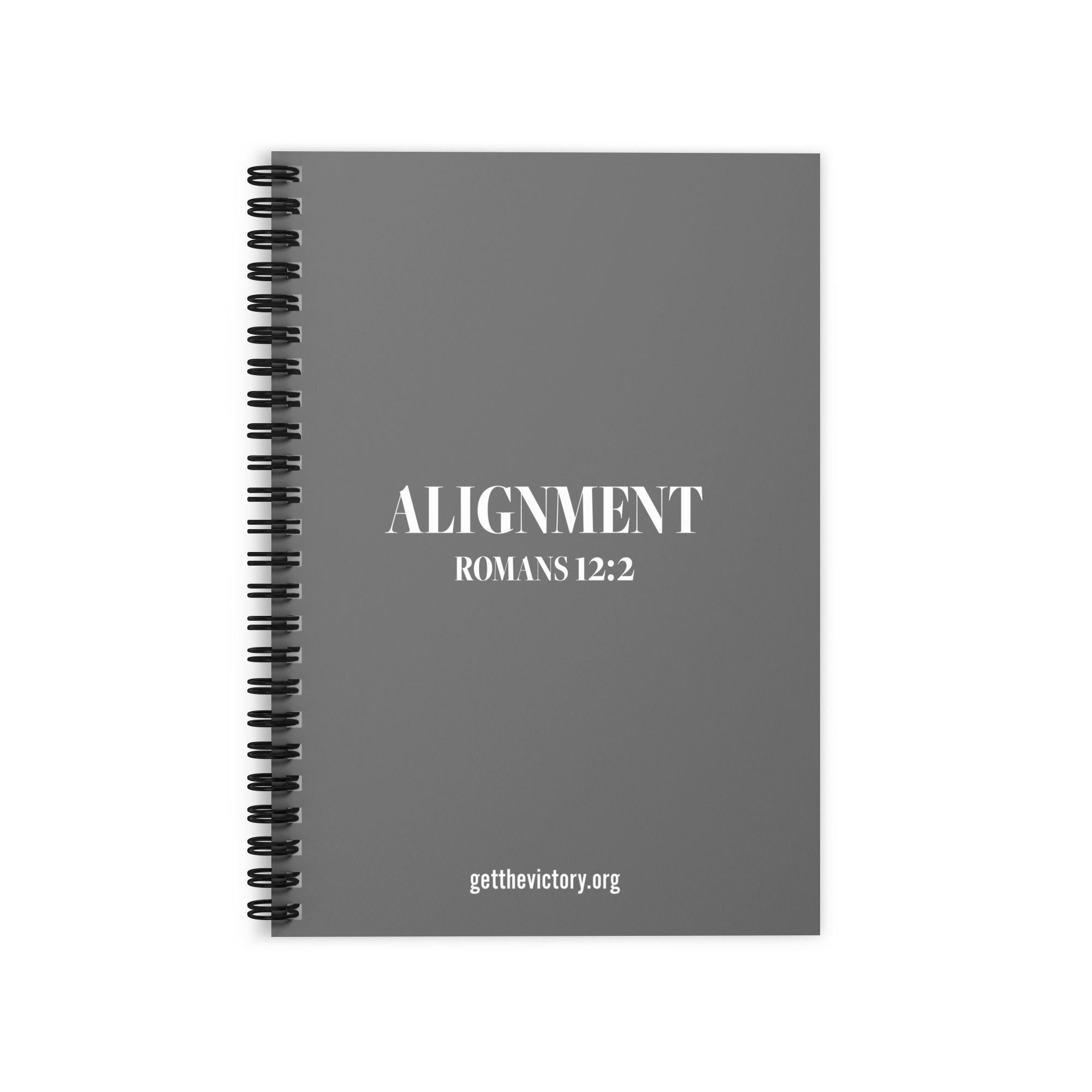 Alignment Ruled Line Spiral Notebook