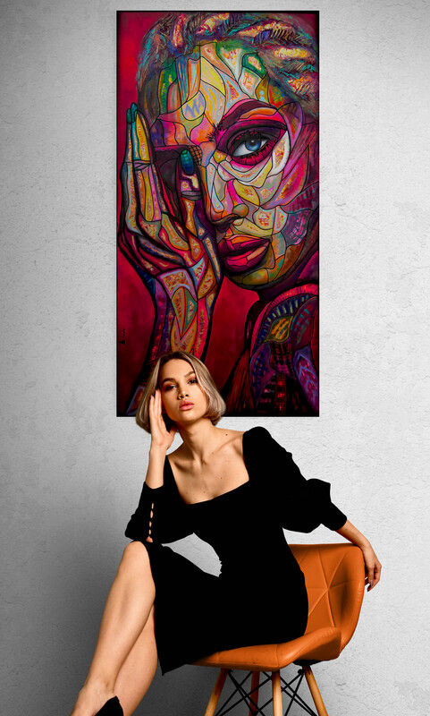 Thumbnail: Sunrise /  Lever du soleil 30"x60"